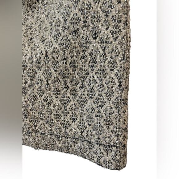 SANDRO PARIS NWOT Short Jacquard Knit Wool Blend Skirt $300 MSRP Size 4 - Picture 9 of 14